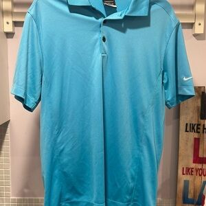 Nike Men's Blue Polo Shirt
